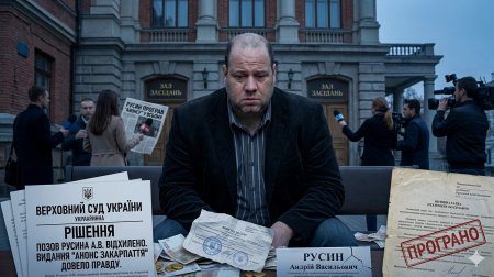 Мільйонні статки та зв'язки не купили справедливість: Андрій Русин програв багаторічну війну проти журналістів «Анонс Закарпаття» (ВІДЕО)
